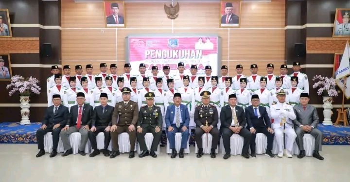 Bupati UAS Resmi kukuhkan 35 Anggota Paskibraka Tanjung Jabung Barat