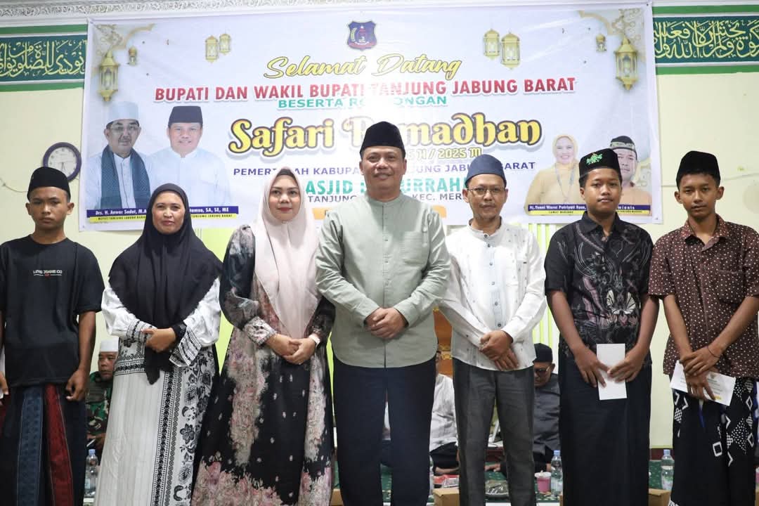 Wakil Bupati Tanjung Jabung Barat Gelar Safari Ramadan Pertama di Masjid Baiturrahman