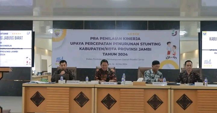 Wabup Hairan Hadiri Pra Penilaian Upaya Percepatan Penurunan Stunting
